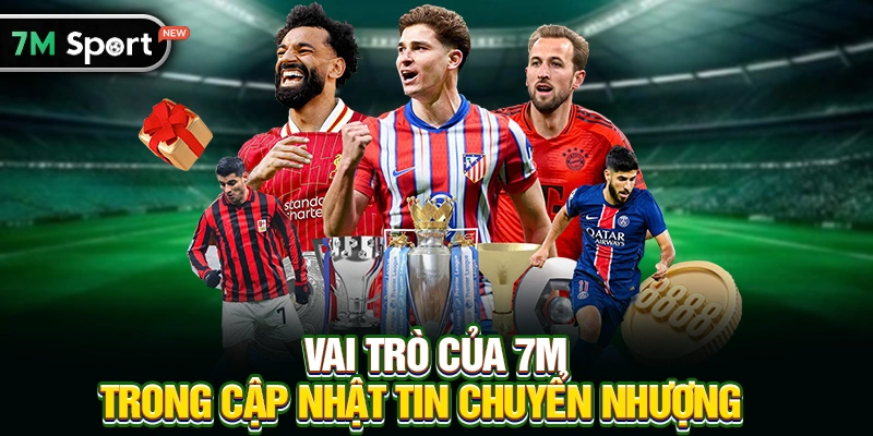 Vai trò của 7M trong cập nhật Tin chuyển nhượng