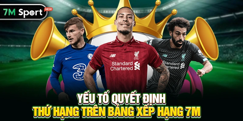 Yếu Tố Quyết Định Thứ Hạng Trên Bảng Xếp Hạng 7M